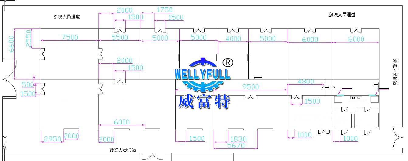 無菌車間生產(chǎn)布局圖