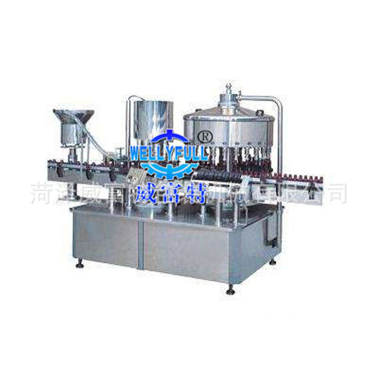 100ml回轉(zhuǎn)式塑料瓶灌裝旋蓋機(jī)