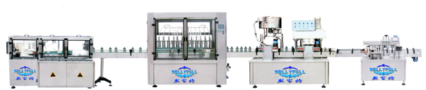 GPR-E 20-250ml  Megdose Arranging Filling Labeling Production Line